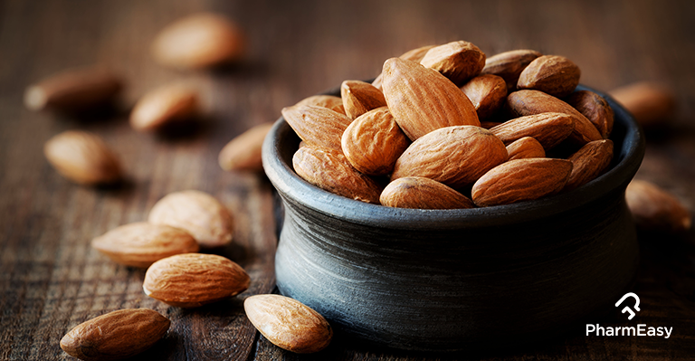 Almonds: Uses, Benefits, Side Effects By Dr. Rajeev Singh - PharmEasy Blog