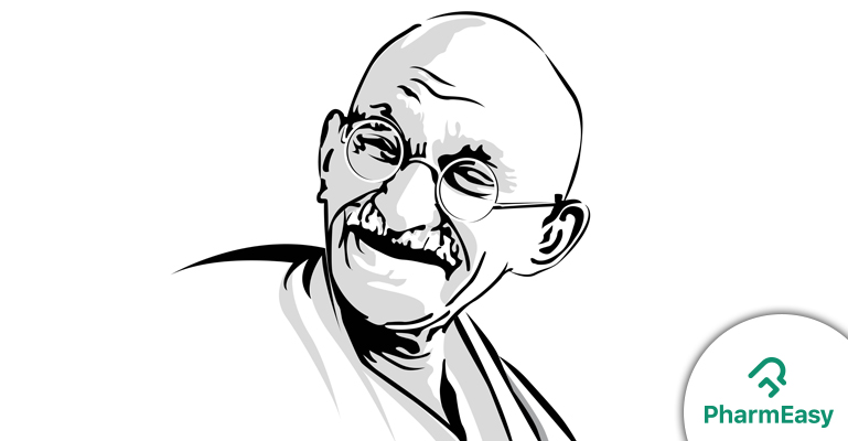 Mahatma Gandhi Drawing by Sanasee Kanageswaran  Pixels