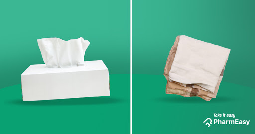 What's the Difference? Tissues, napkins, kleenex, and other paper
