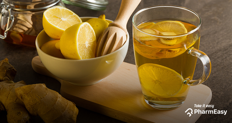 6 Health Benefits of Warm Water with Honey & Lemon - PharmEasy