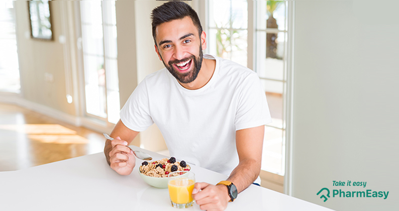 people eating breakfast