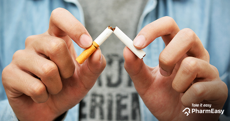 effects of smoking cigarettes before and after