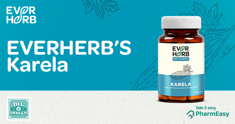 EverHerb Karela Capsules - No More BITTER For BETTER Health! - PharmEasy