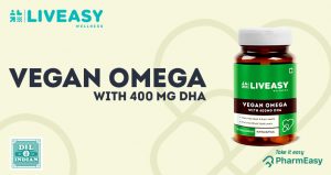 LivEasy Wellness Vegan Omega Capsules - The Best Care For Your Heart! - PharmEasy