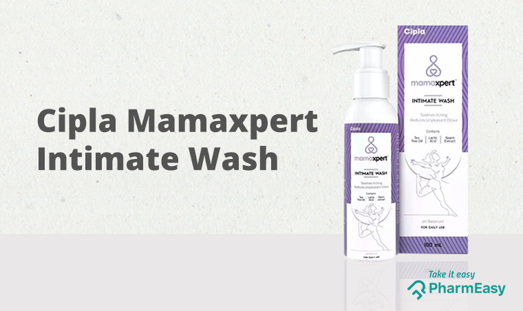 Cipla Mamaxpert Intimate Wash - Tender Care For Your Intimate Parts! - PharmEasy