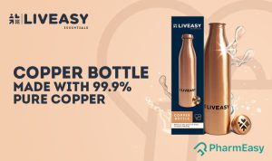 LivEasy Essentials Copper Bottle: For Water That Rejuvenates Health! - PharmEasy