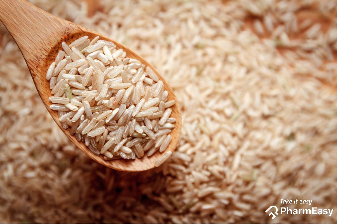 Brown rice for gut health