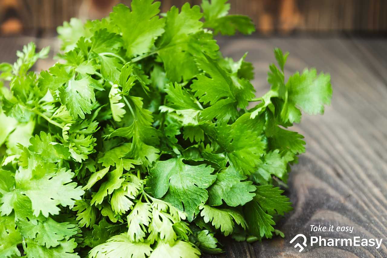 11 Surprising Health Benefits Of Coriander Leaves You Should Know -  PharmEasy Blog