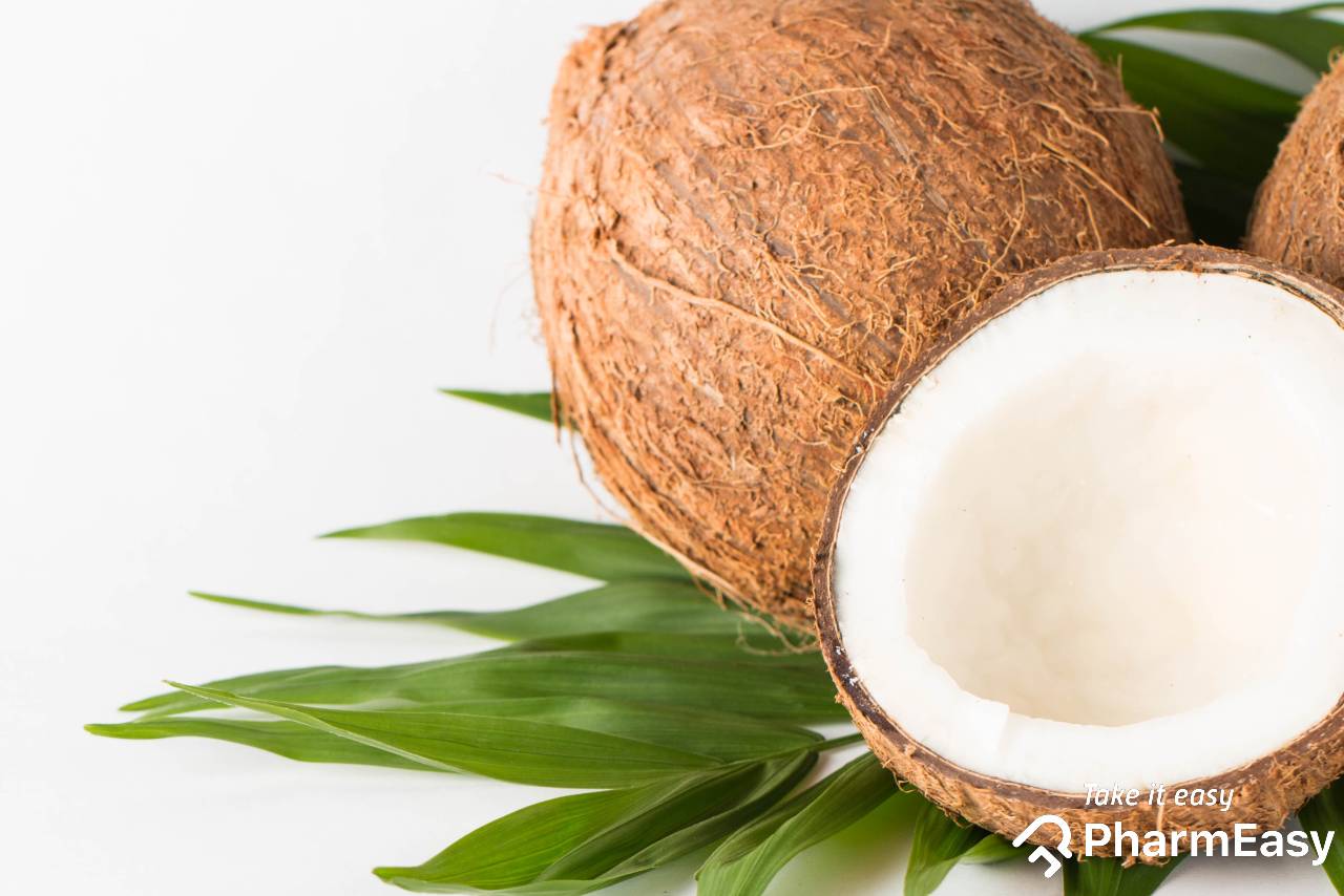 Health Benefits Of Coconut Oil For Skin And Hair - PharmEasy Blog