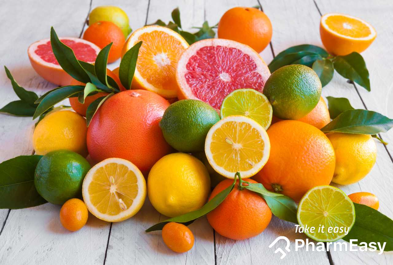 It's All About Citrus Fruits And Their Health Benefits - PharmEasy ...