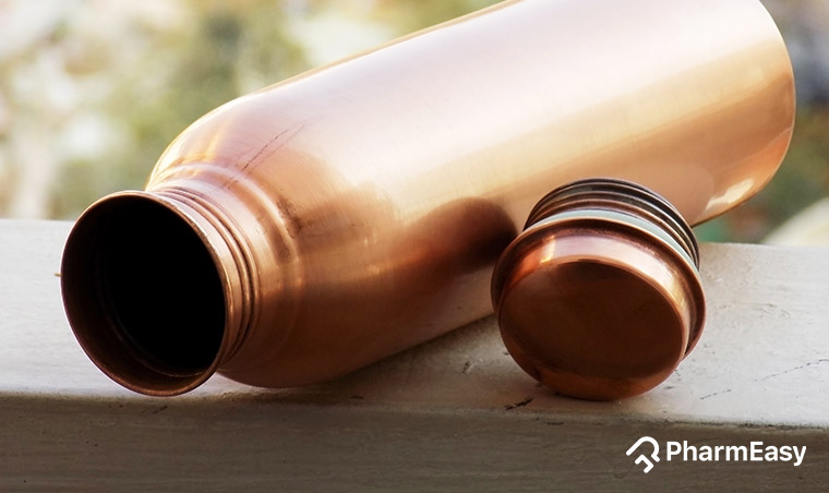 15 Benefits Of Drinking Water From Copper Bottle Vessels - PharmEasy Blog