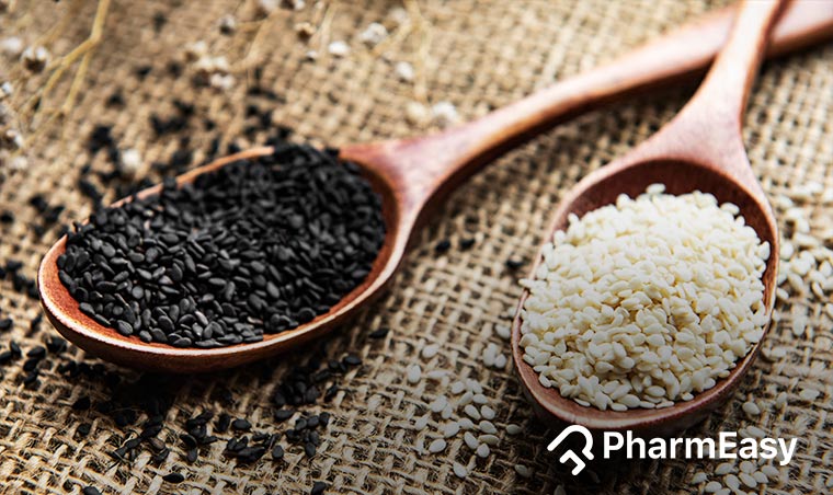 Sesame Seeds - Uses, Benefits, Side Effects Nutritional Value & More -  PharmEasy