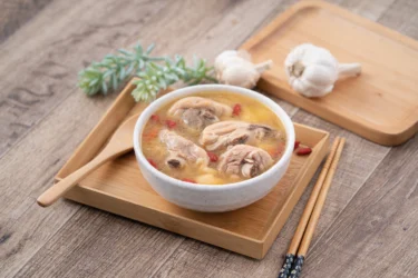garlic chicken soup