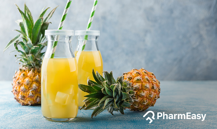 Pineapple Juice: Uses, Benefits, Side Effects, and More! - PharmEasy Blog
