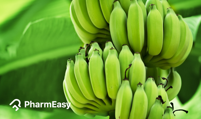 Raw Banana: Uses, Benefits, Side Effects and More! - PharmEasy Blog