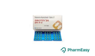 Drotin DS 80mg uses, side effects