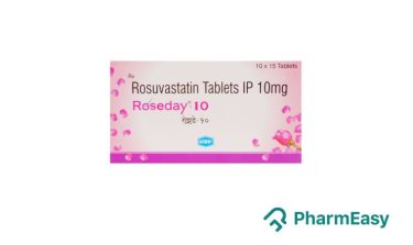 Roseday 10mg tablet: uses, benefits & side effects