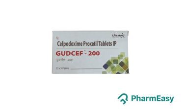 Gudcef tablets: Uses, benefits & side effects