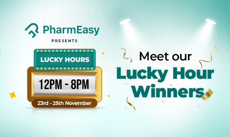 Presenting our Lucky Hours Winners For November 23-25, 2023