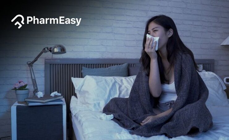 what causes dry nose at night