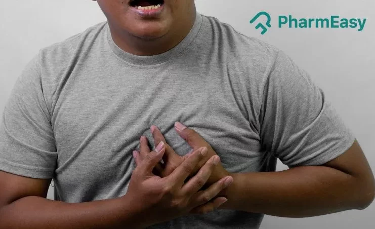 left side chest pain (angina)