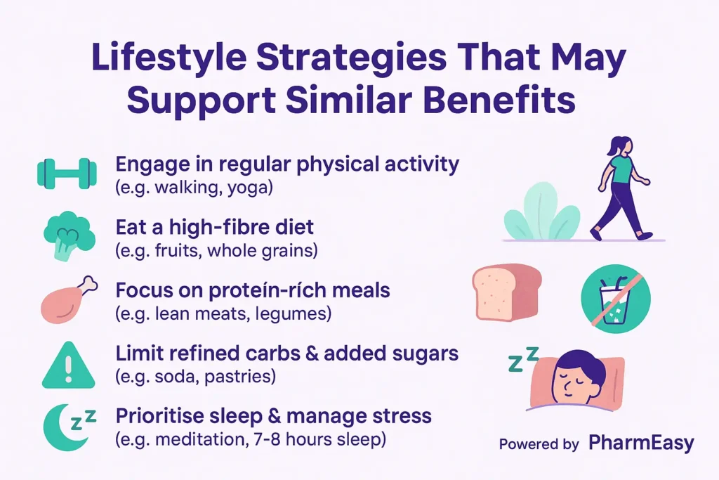 lifestyle strategies that my support similar benefits